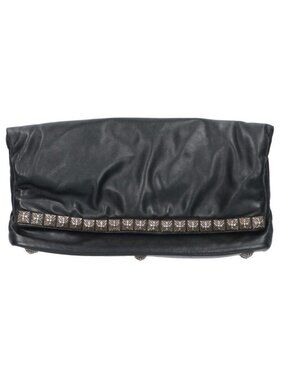 Chrome Hearts Clutch Pyramid Studs Zero Stud Decoration Leather